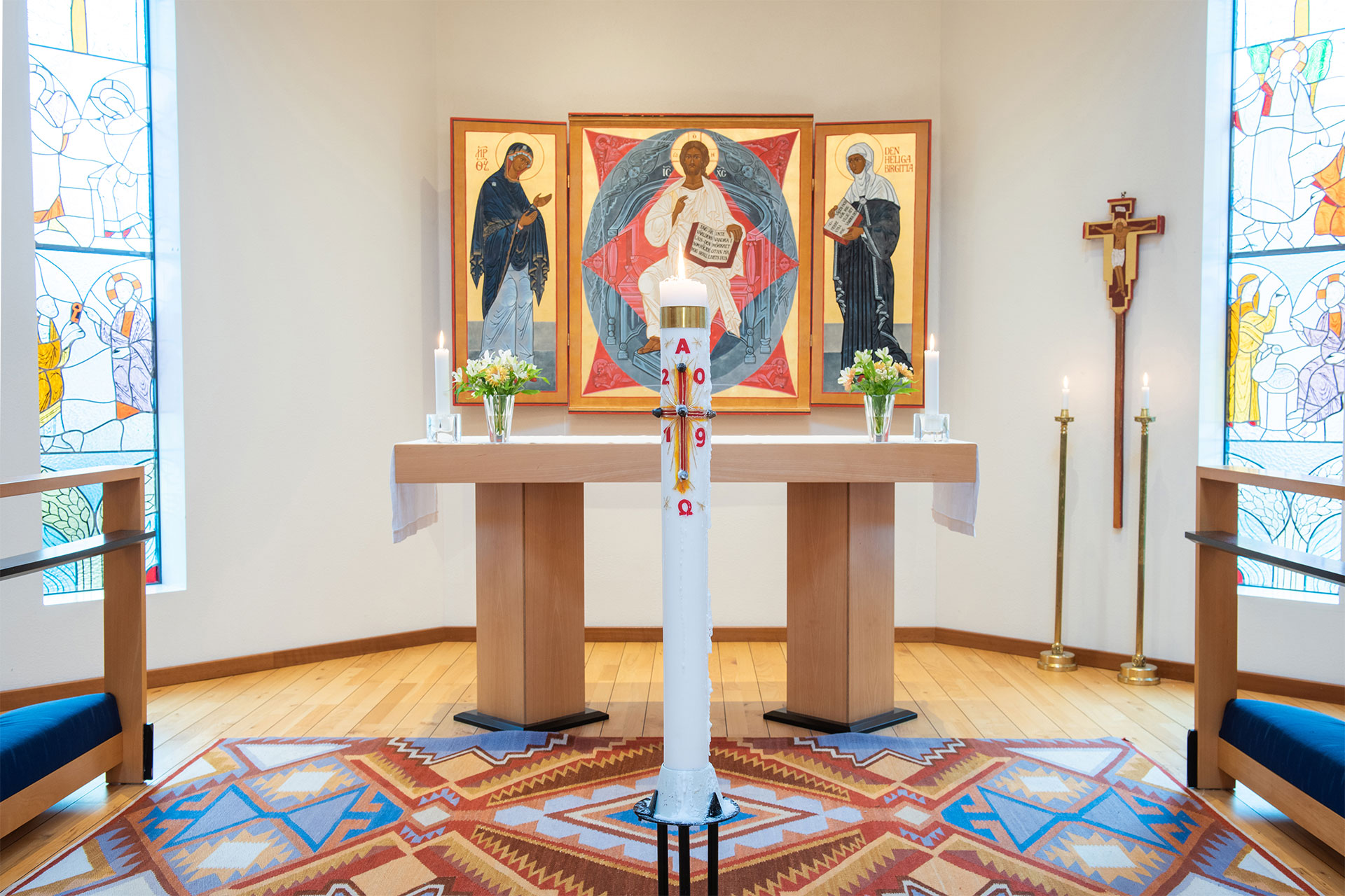 Altaret i Bunkeflo Strandkyrka