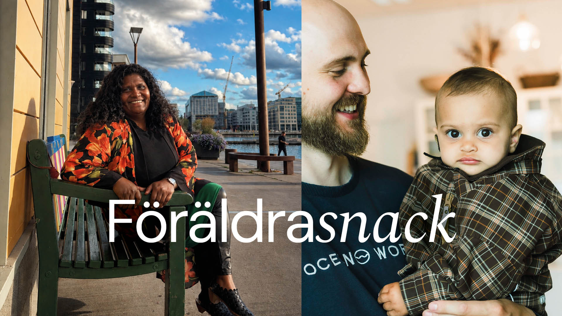 Föräldrasnack i Kverterskyrkan på kajen.