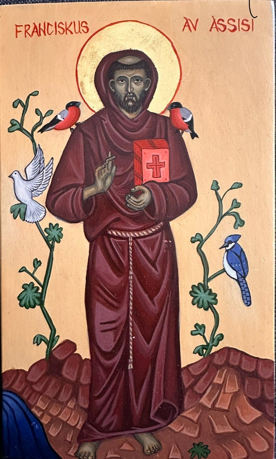 Ikonmålning av Franciskus