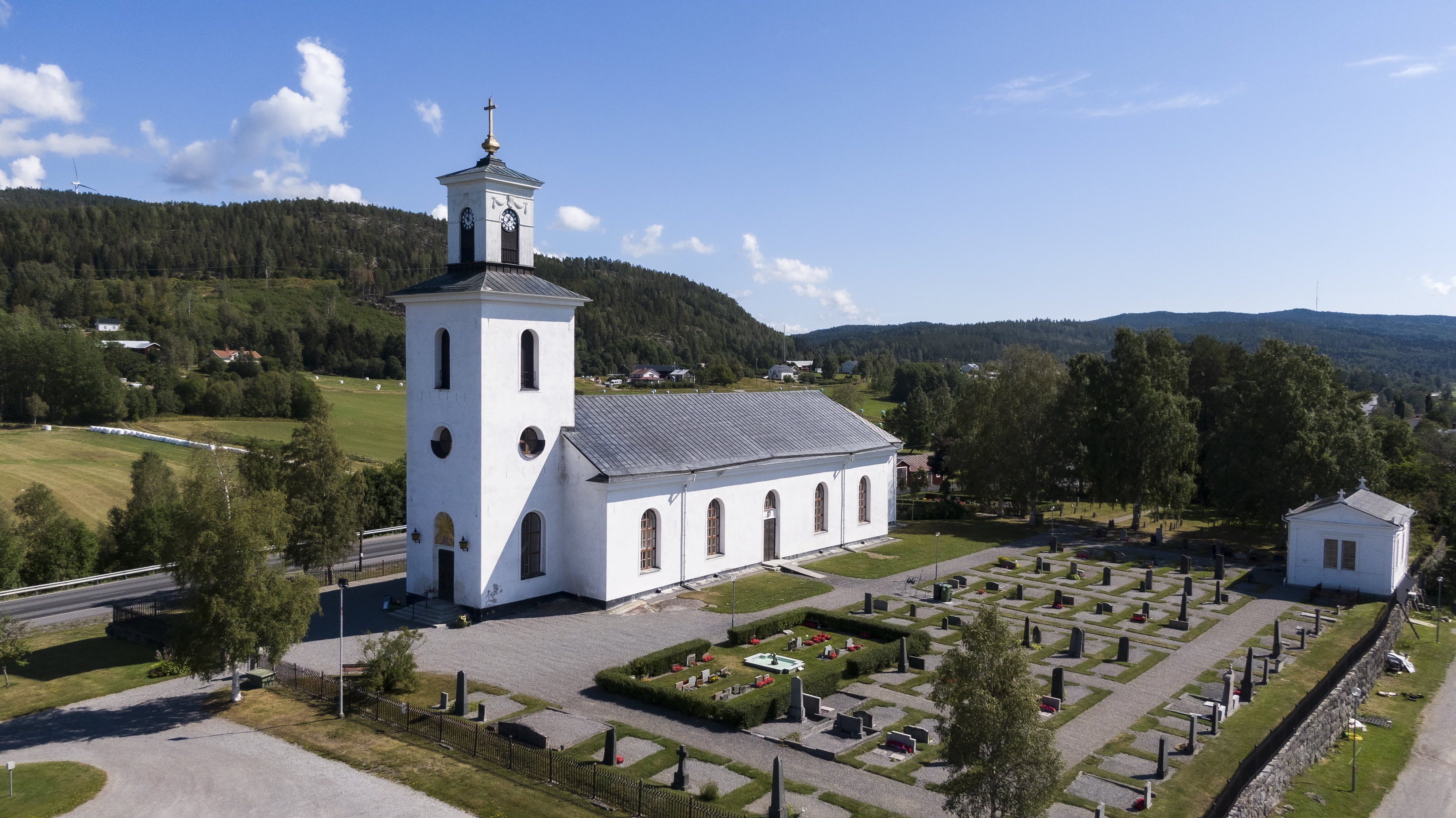 Bjärtrå kyrka. Foto: Kerstin Stickler/Härnösands stift
