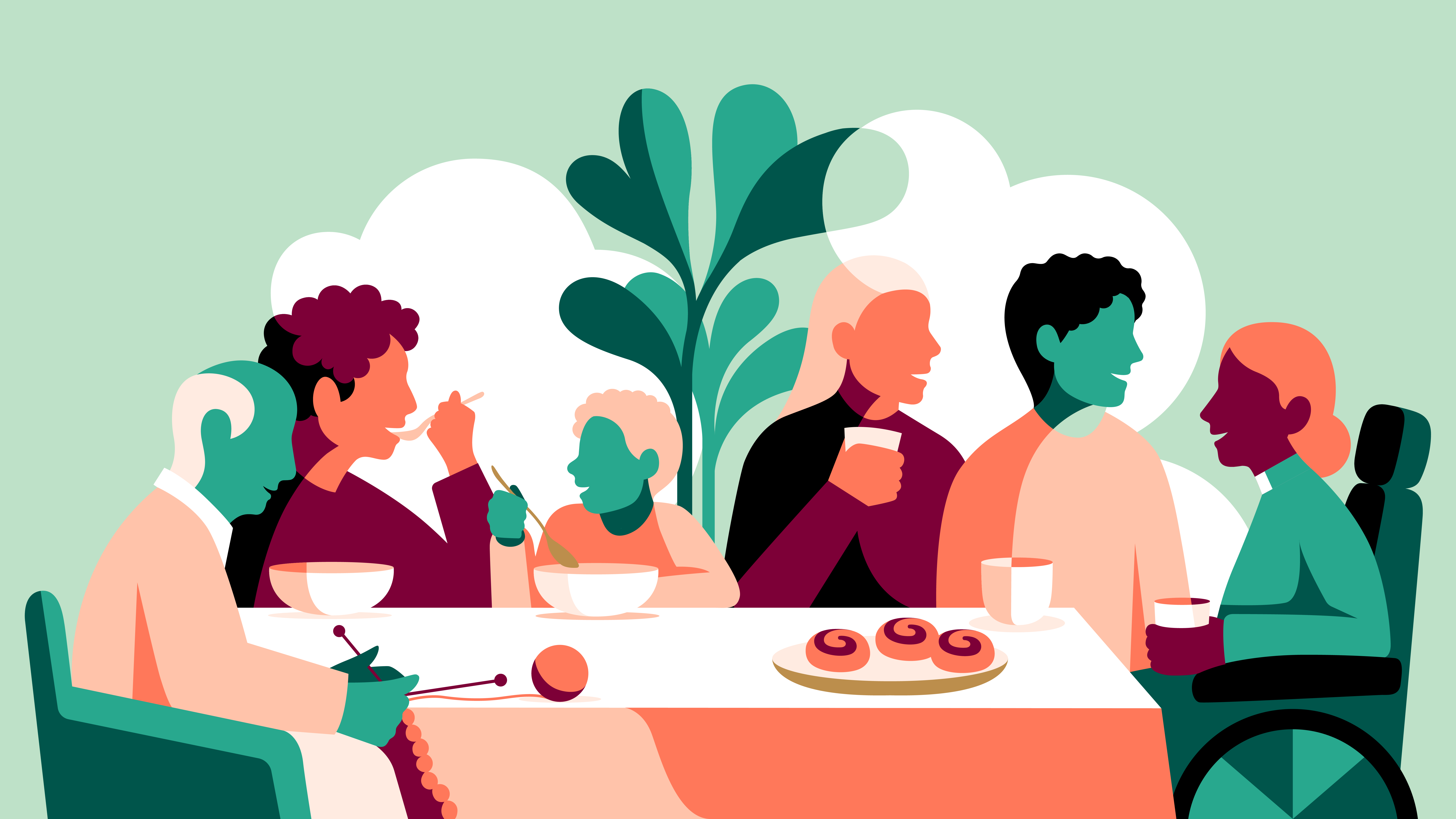 illustration fika