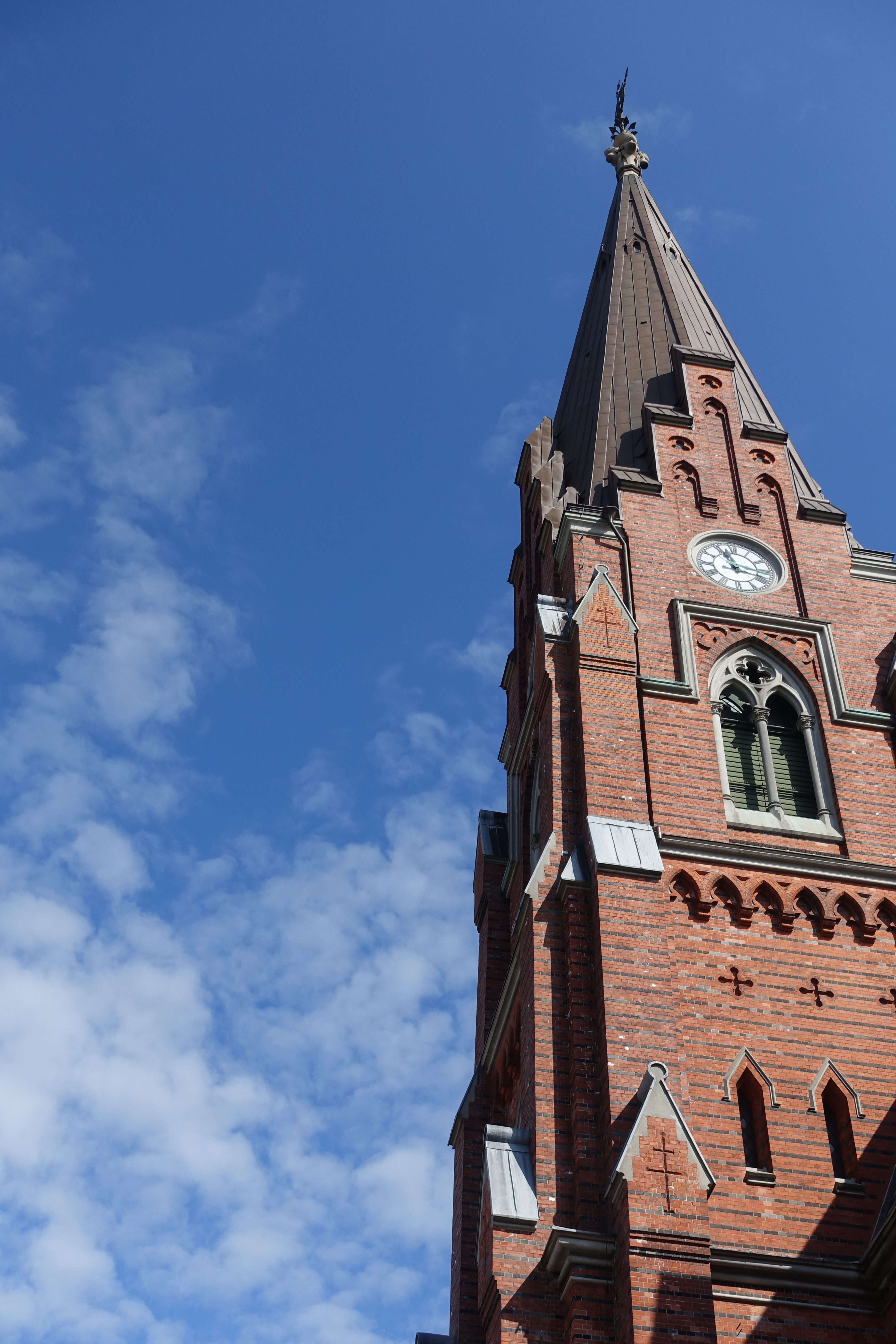 Bild på tornet taget från söder