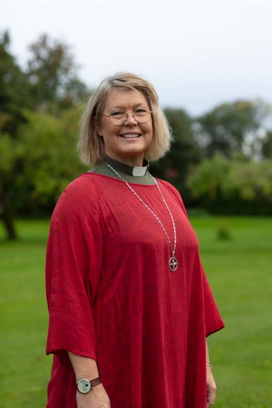 Porträtt på diakon Annalena Widén.