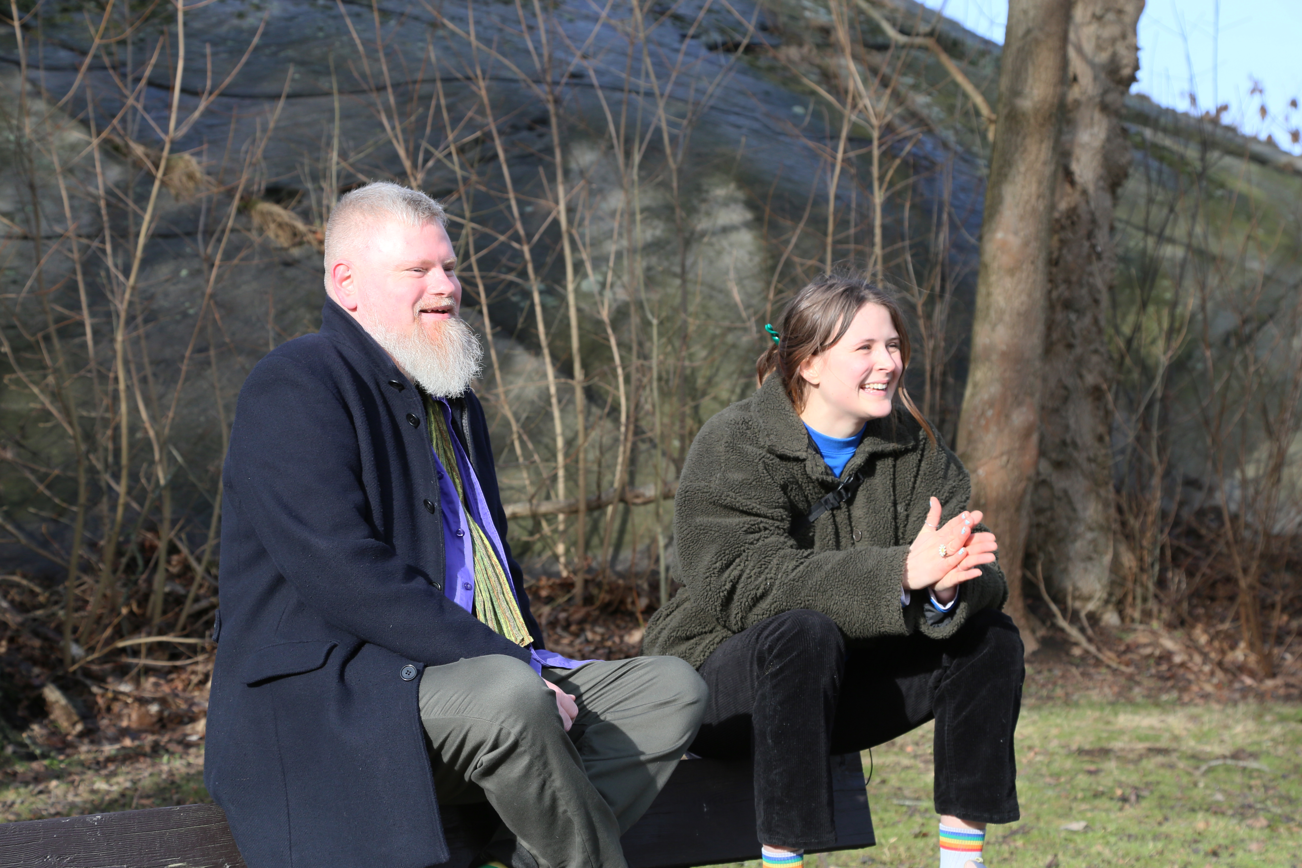 Novalie Kaspersson och Joakim Berlin möts och samtalar om öppenhet i Svenska kyrkan. 
