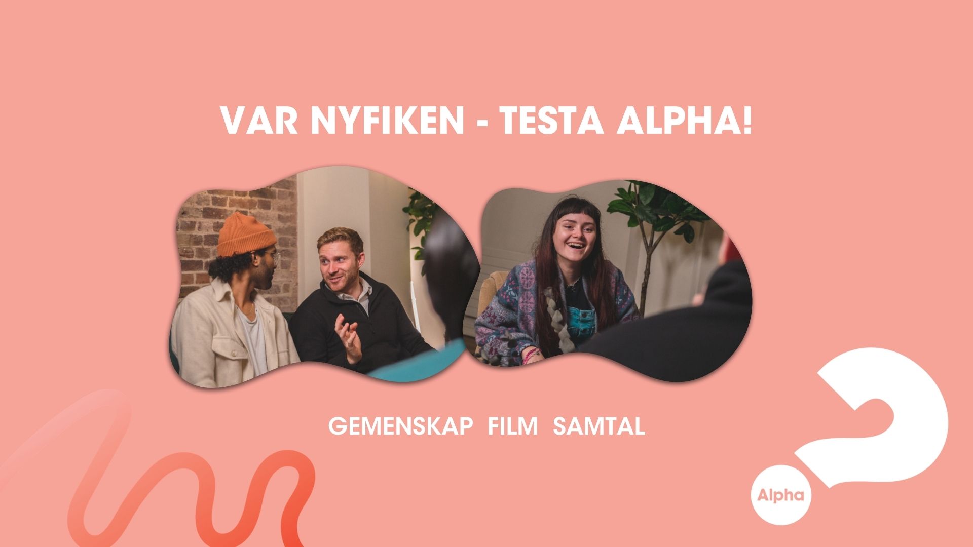 Människor som pratar om Alpha kurs