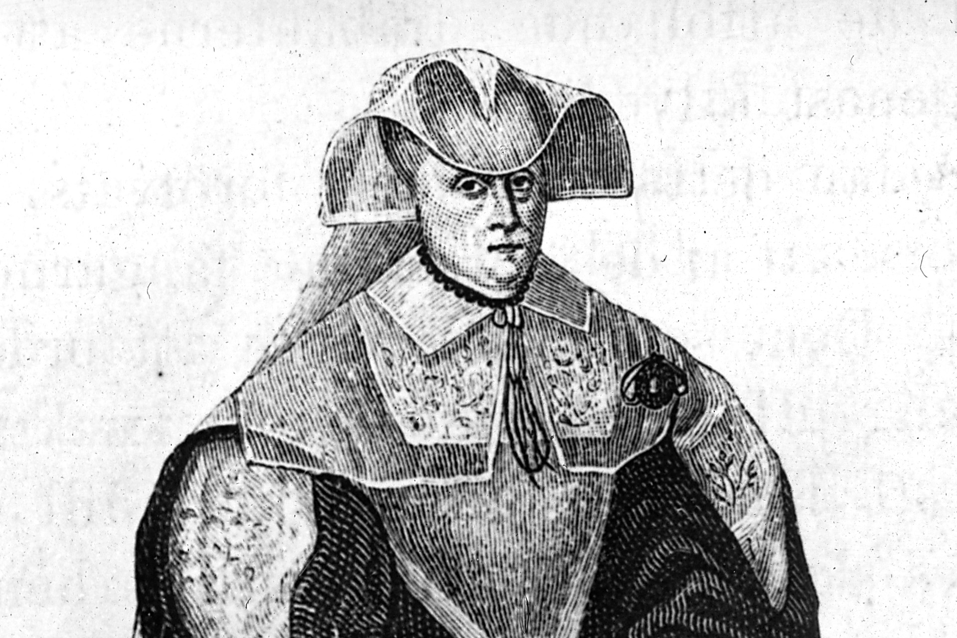 Linjeillustration av en kvinna.