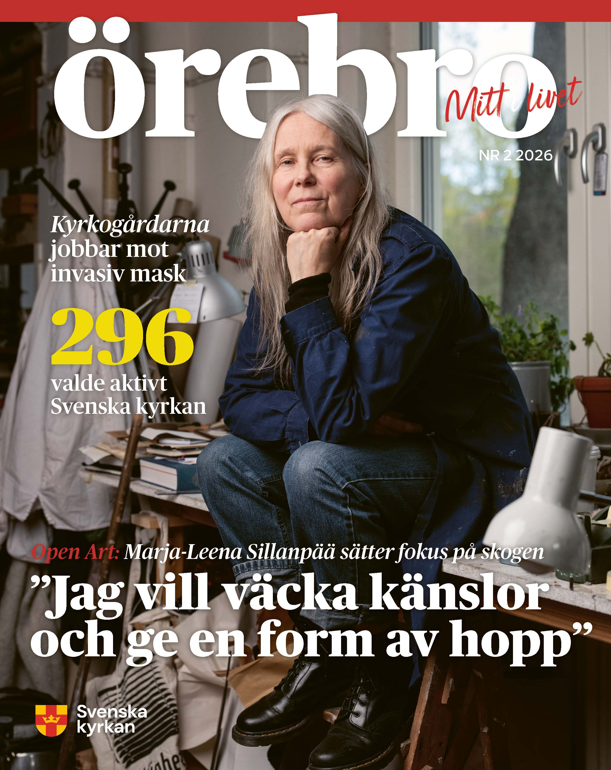 Kvinna som sitter