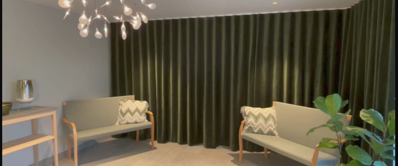 Visningsrum krematoriet 