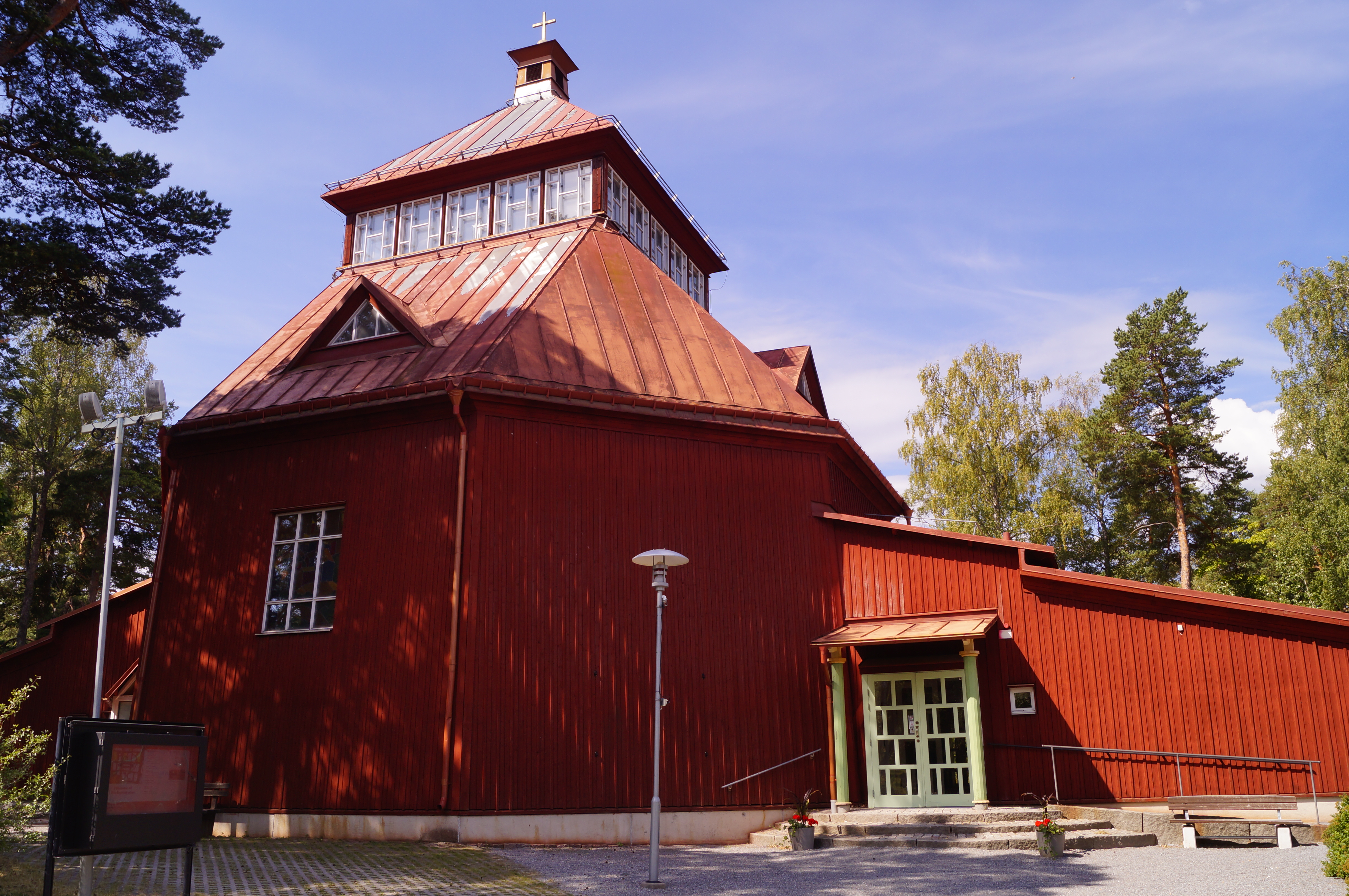 S:ta Birgittakyrkan exteriör