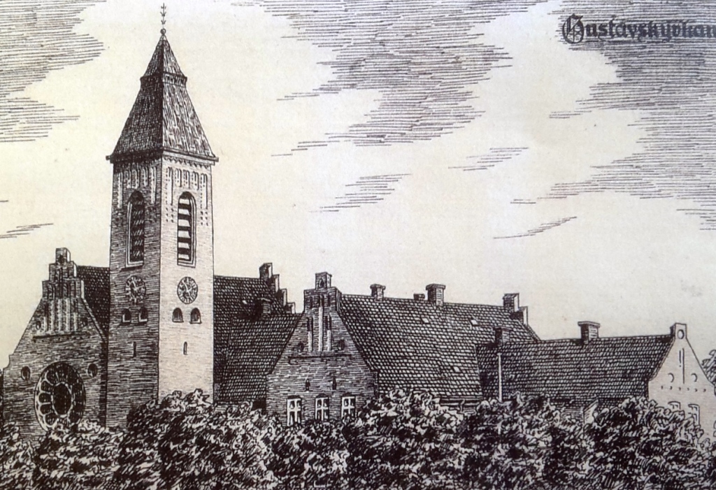 Gustafskyrkan - koppartryck