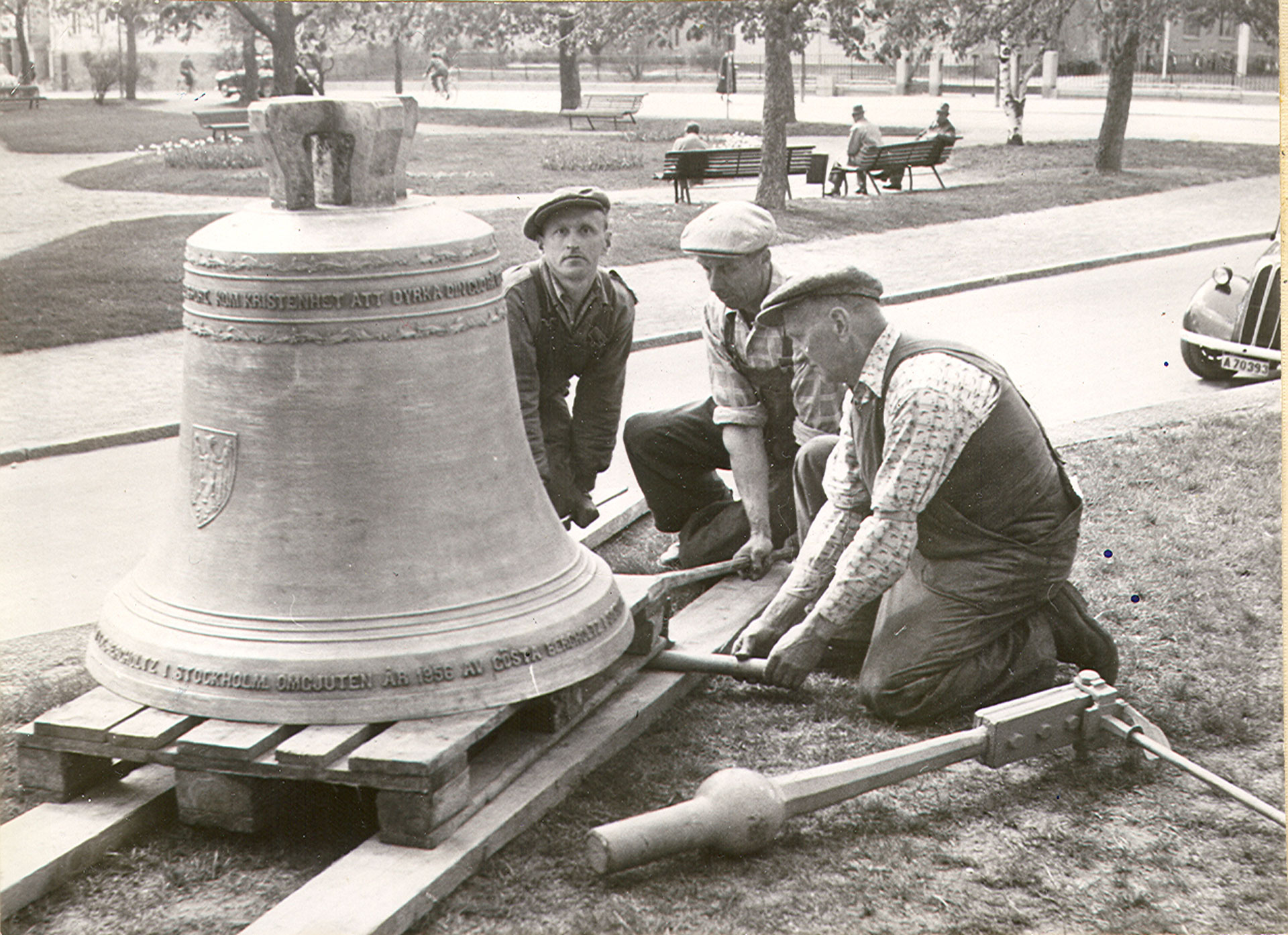 Den omgjutna storklockan 1956